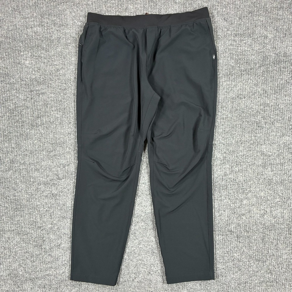 Skechers Womens 2XL Black Performance Stretch Athletic Travel Pants Pockets